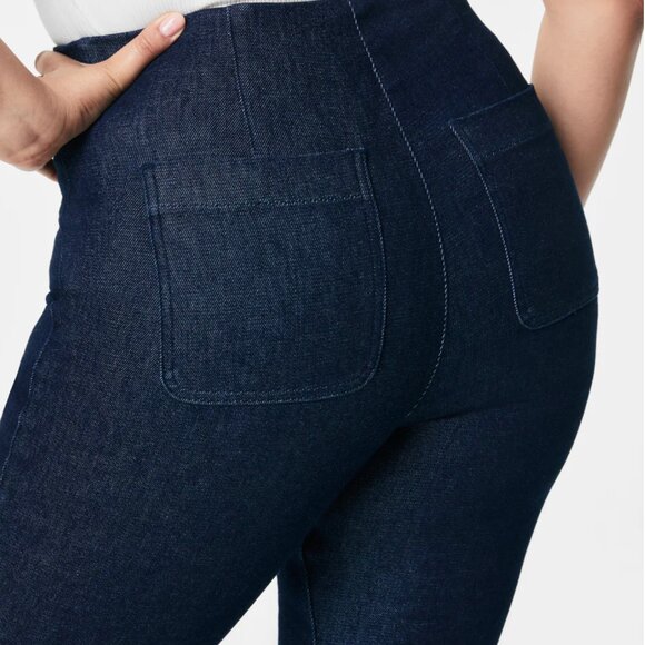 Spanxshape Everywear Micro Flare Jeans SZ PS - Picture 3 of 6